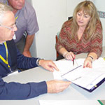 Lay members meet department heads